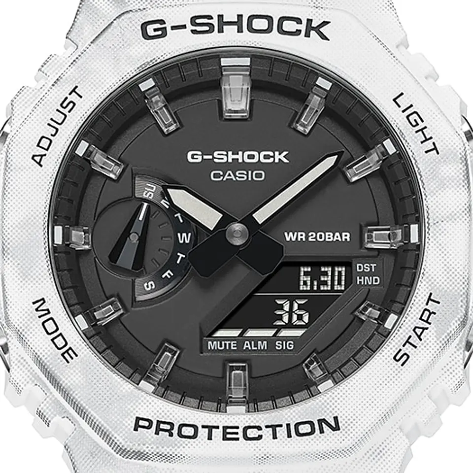 Special Package Grunge Snow Camouflage Series GAE-2100GC-7AER 8
