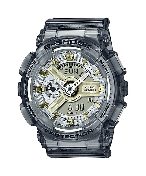 Gold And Silver Skeleton S Series GMA-S110GS-8AER