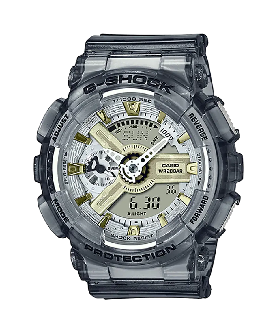Gold And Silver Skeleton S Series GMA-S110GS-8AER 1