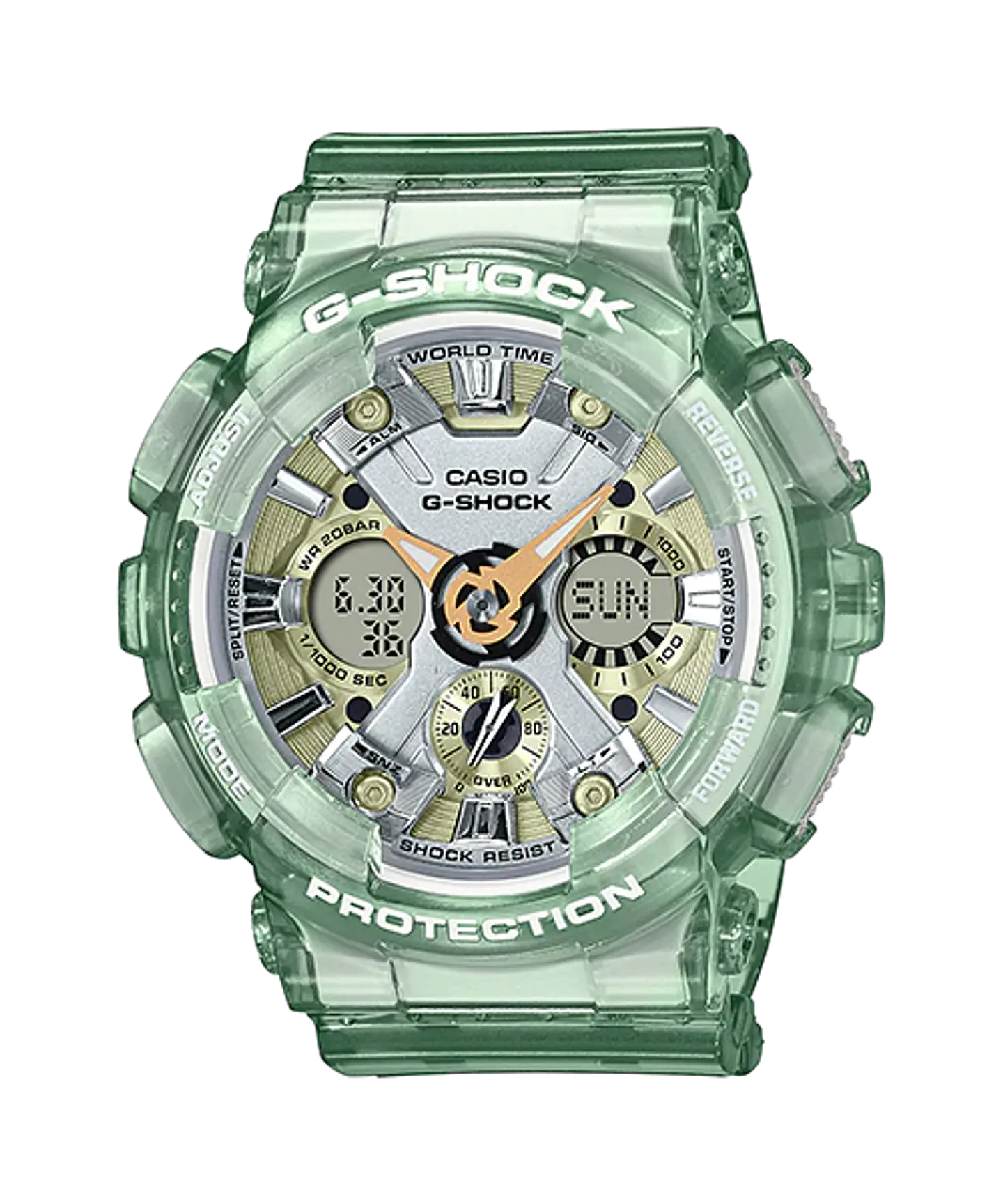 Gold And Silver Skeleton S Series GMA-S120GS-3AER 1