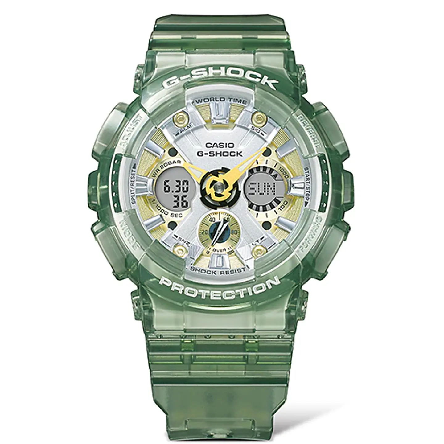 Gold And Silver Skeleton S Series GMA-S120GS-3AER 3