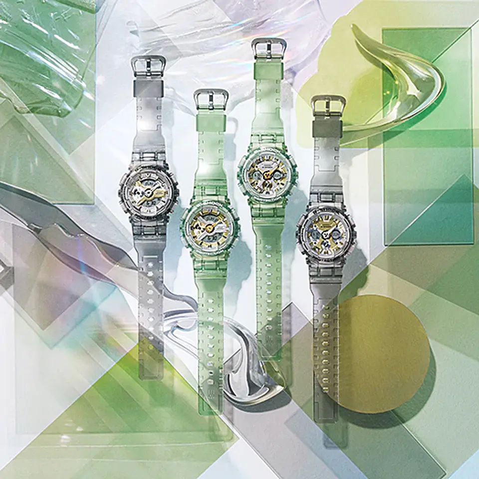 Gold And Silver Skeleton S Series GMA-S120GS-3AER 4