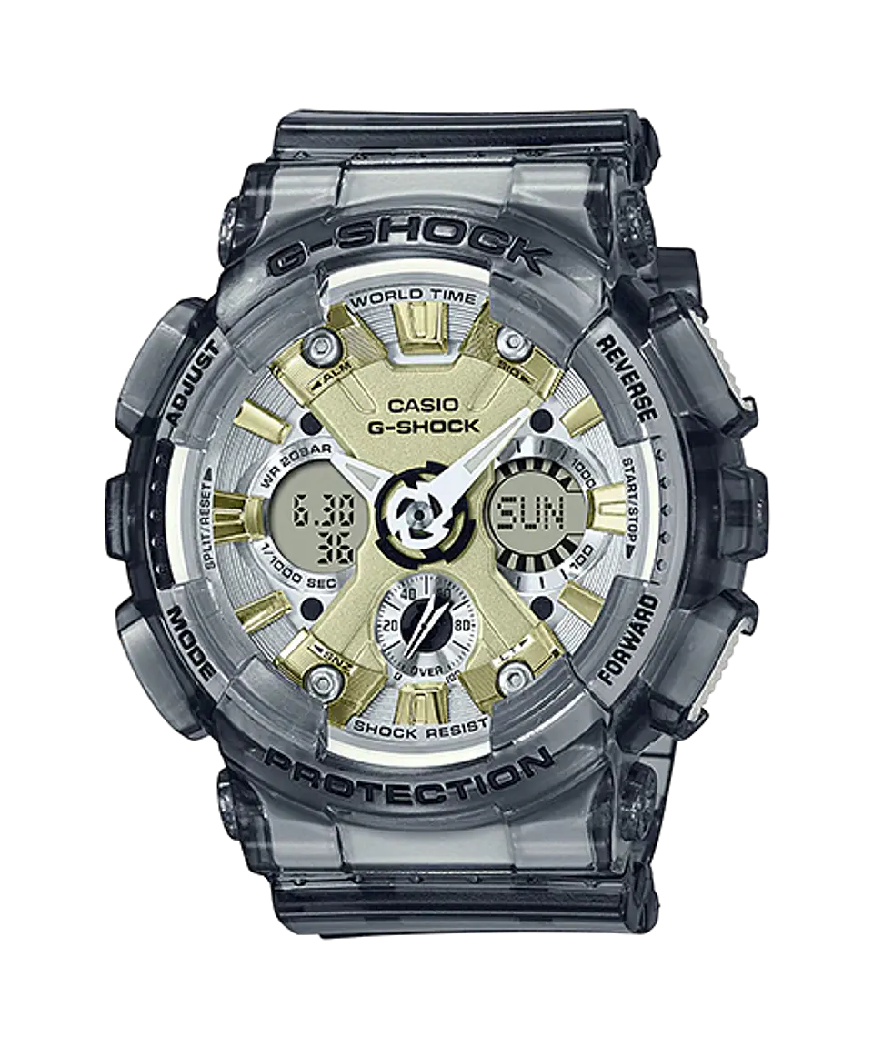 Gold And Silver Skeleton S Series GMA-S120GS-8AER 1