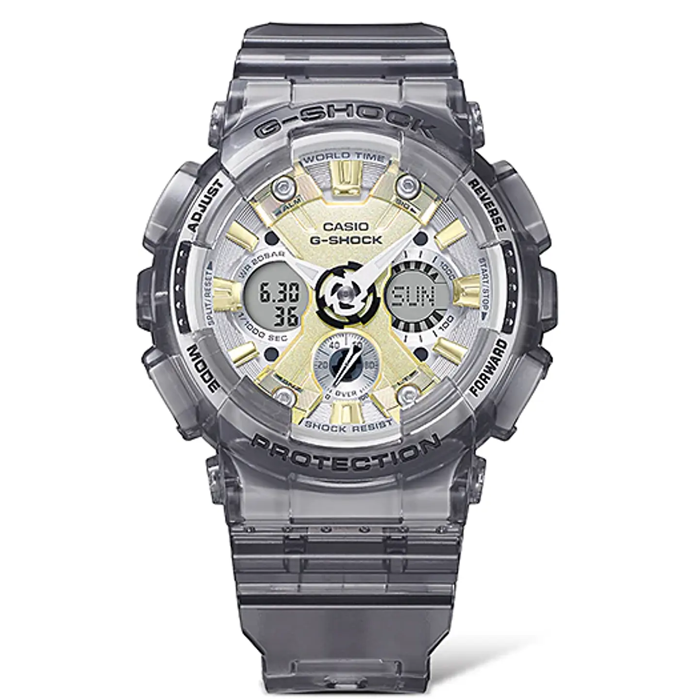 Gold And Silver Skeleton S Series GMA-S120GS-8AER 3