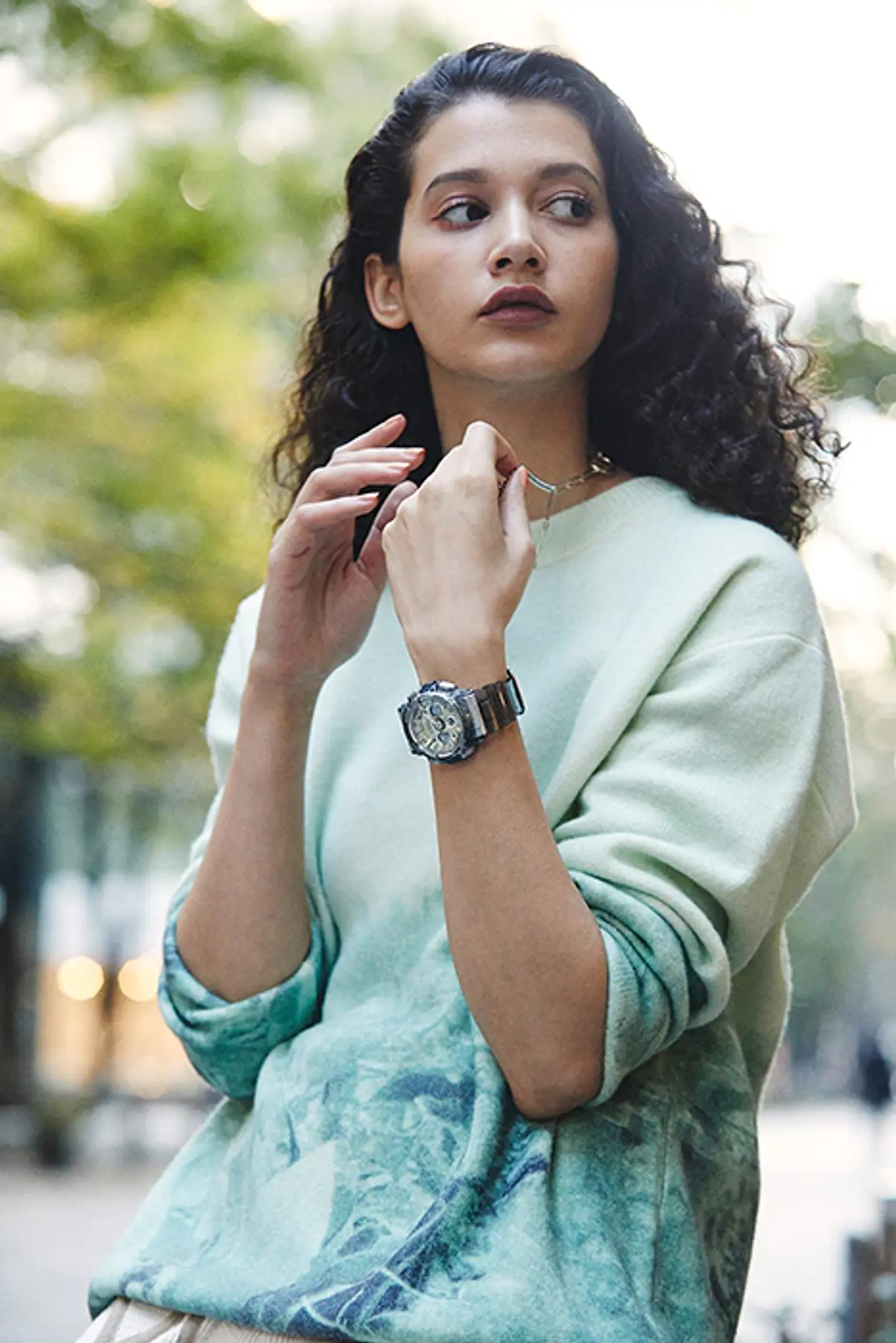 Gold And Silver Skeleton S Series GMA-S120GS-8AER 5