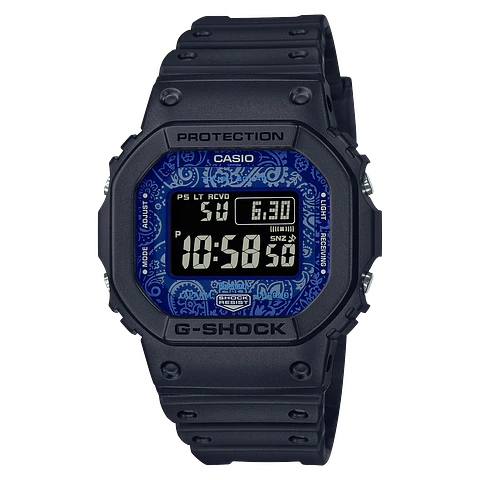 Blue Paisley Pattern Series Origin Bluetooth GW-B5600BP-1ER