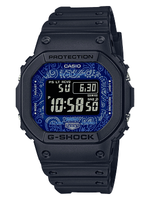 Blue Paisley Pattern Series Origin Bluetooth GW-B5600BP-1ER