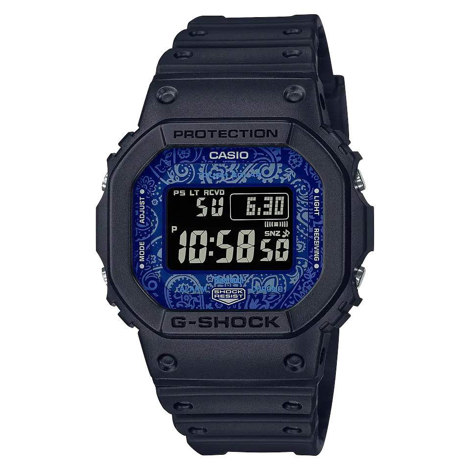 Blue Paisley Pattern Series Origin Bluetooth GW-B5600BP-1ER 1