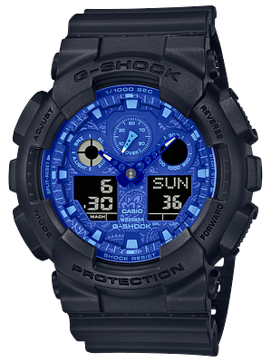 Blue Paisley Pattern Series GA-100BP-1AER