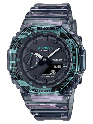 Digital Glitch Series GA-2100NN-1AER