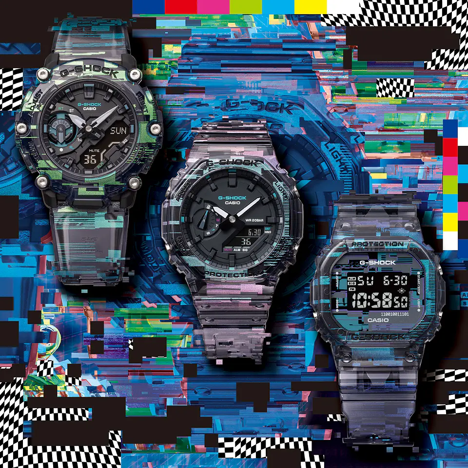 Digital Glitch Series GA-2100NN-1AER 6