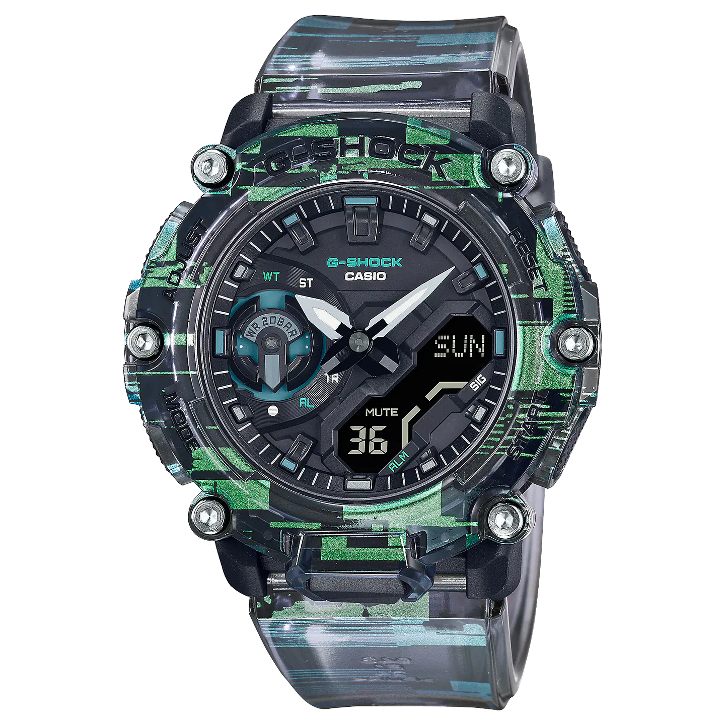 Digital Glitch Series GA-2200NN-1AER 1