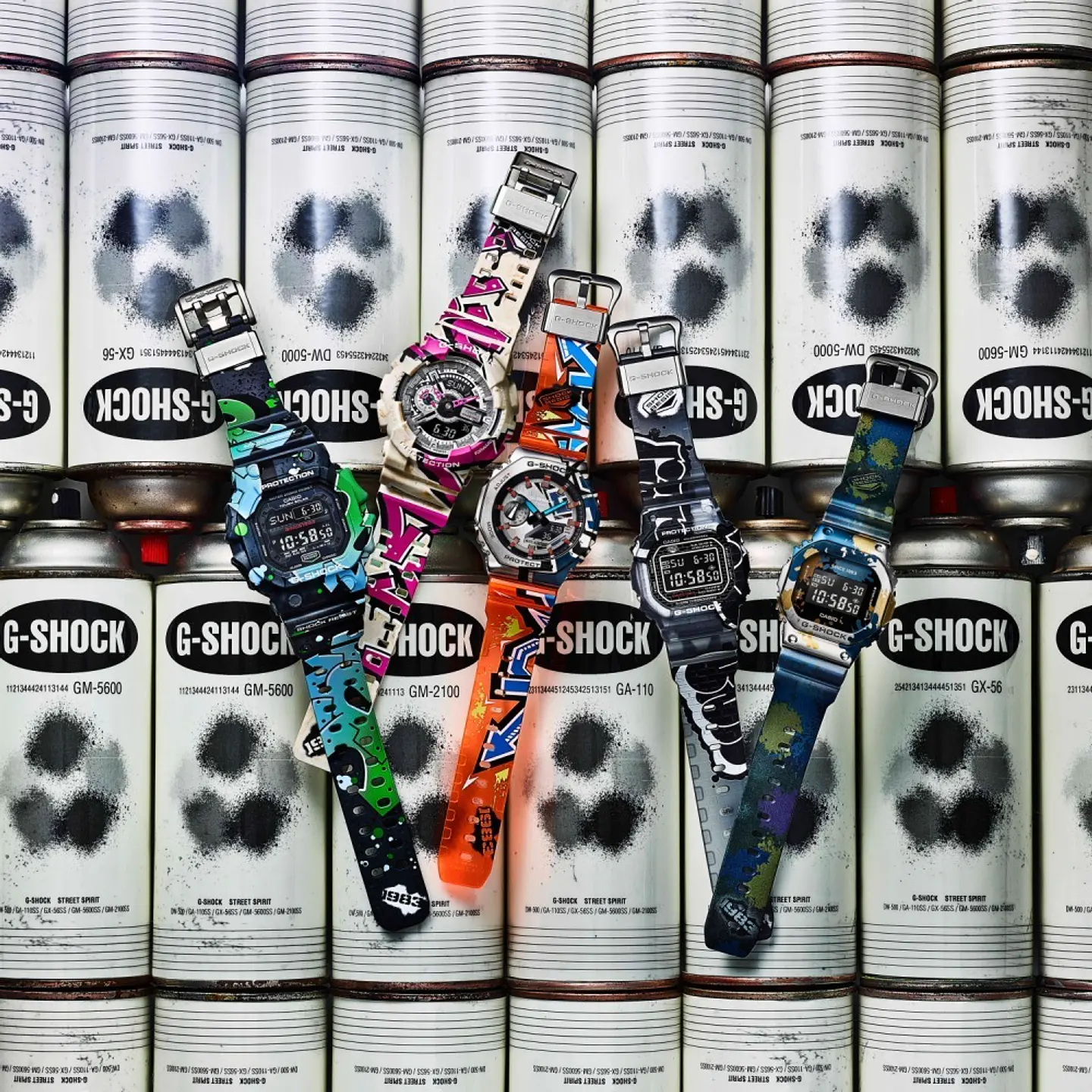 Limited Edition Street Spirit Series GA-110SS-1AER 5