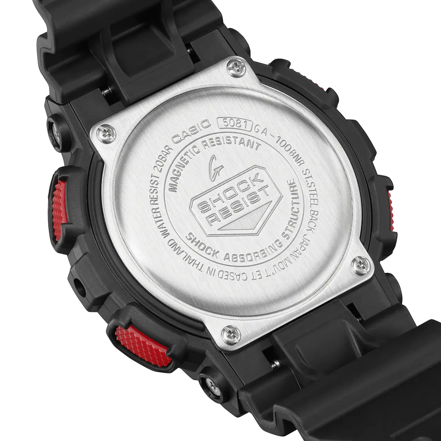Ignite Red Series GA-100BNR-1AER 7