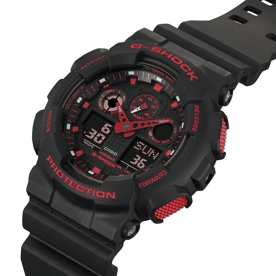Ignite Red Series GA-100BNR-1AER 6
