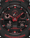 Ignite Red Series GA-100BNR-1AER