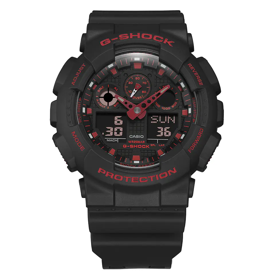 Ignite Red Series GA-100BNR-1AER 3
