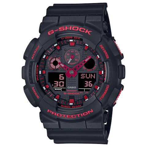 Ignite Red Series GA-100BNR-1AER
