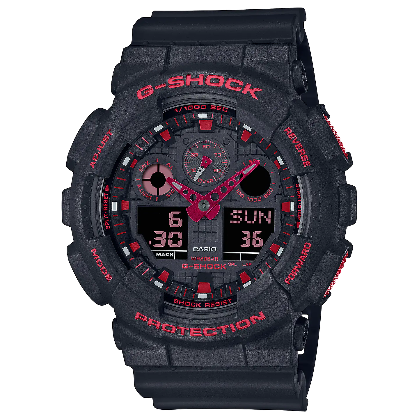 Ignite Red Series GA-100BNR-1AER 1