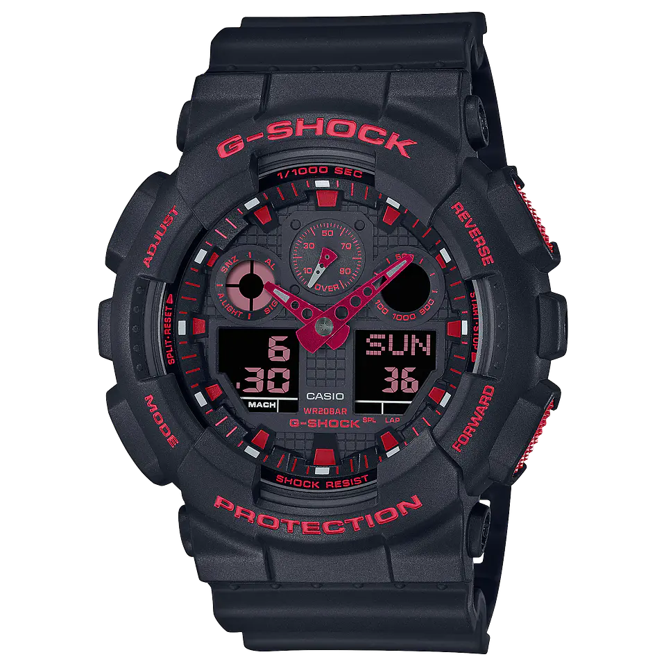 Ignite Red Series GA-100BNR-1AER 1