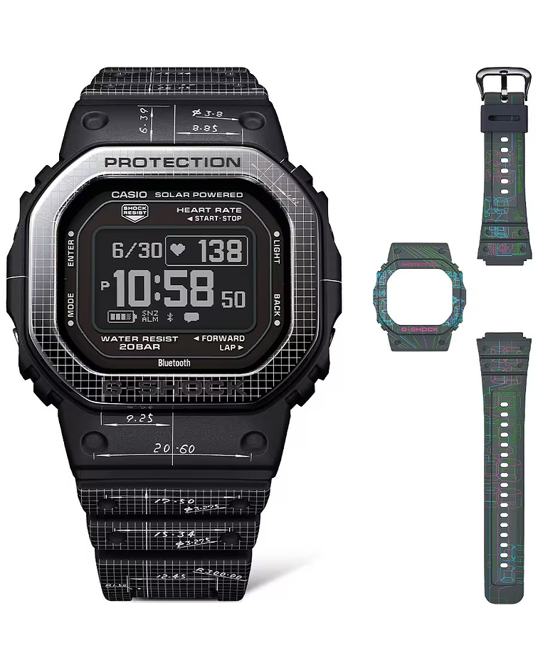 Special Package Heart Rate G-Squad DW-H5600EX-1ER