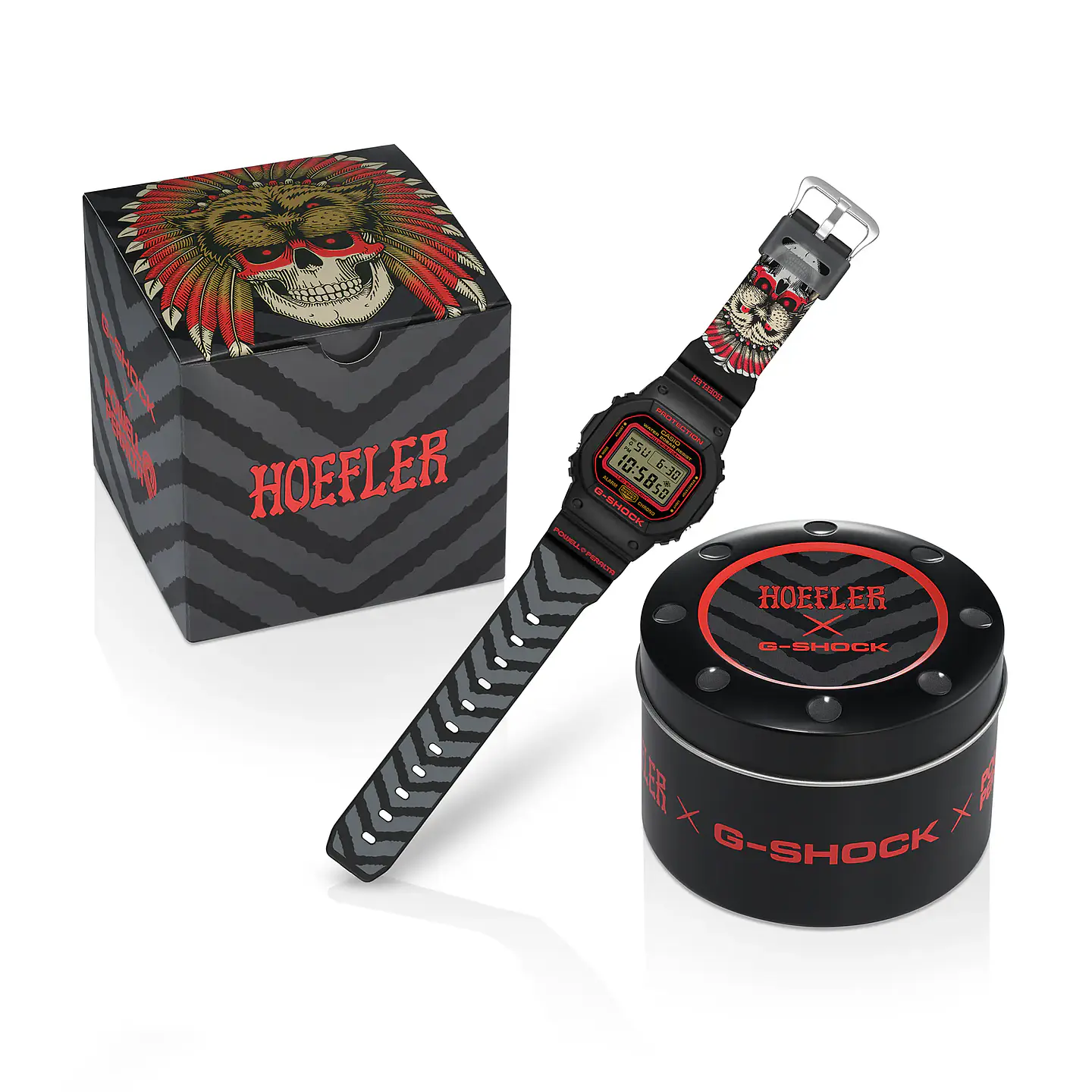 Kelvin Hoefler x Powell Peralta Collaboration DW-5600KH-1ER 1