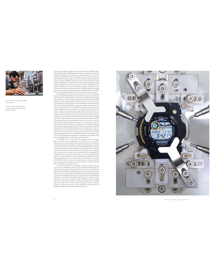 G-SHOCK 40th Anniversary Book