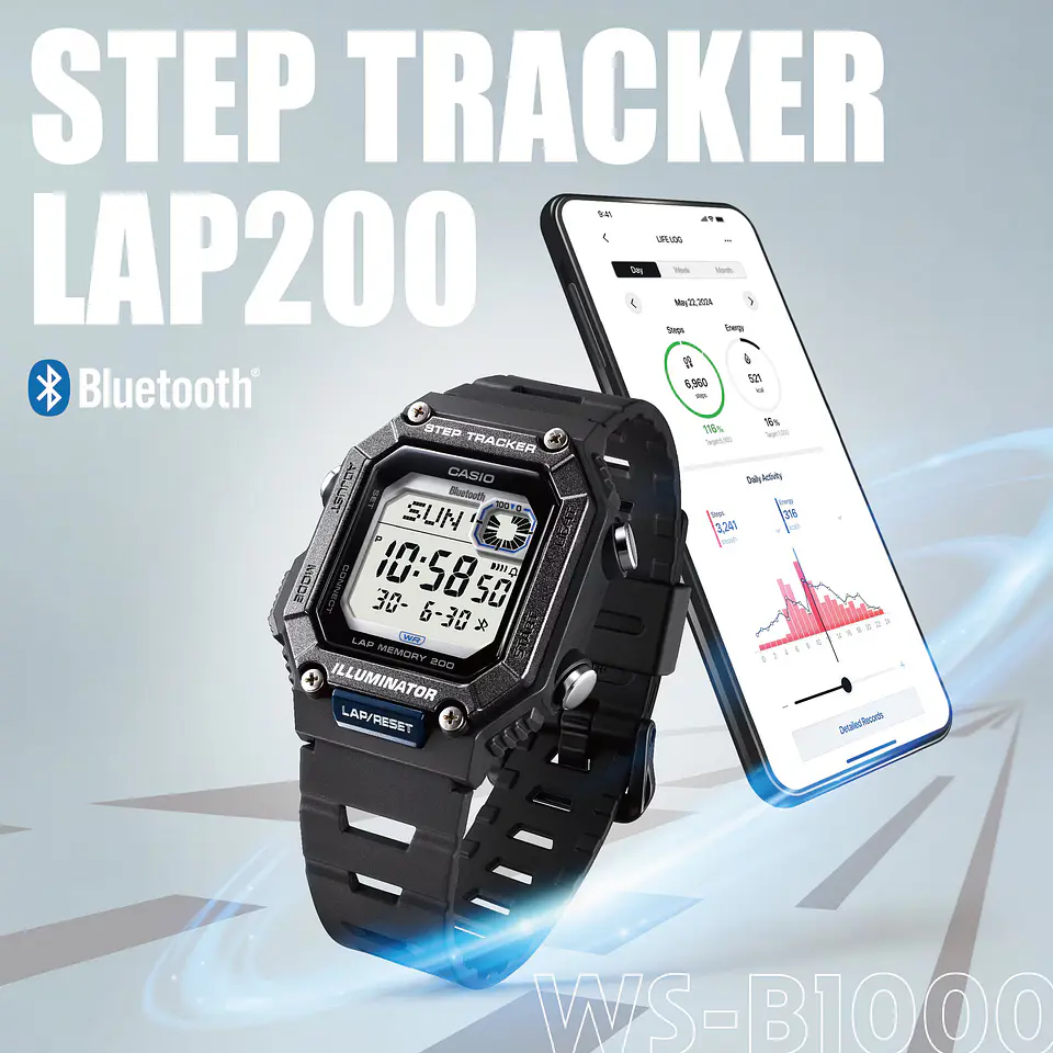 Bluetooth Step Tracker Series WS-B1000-1AVEF 8