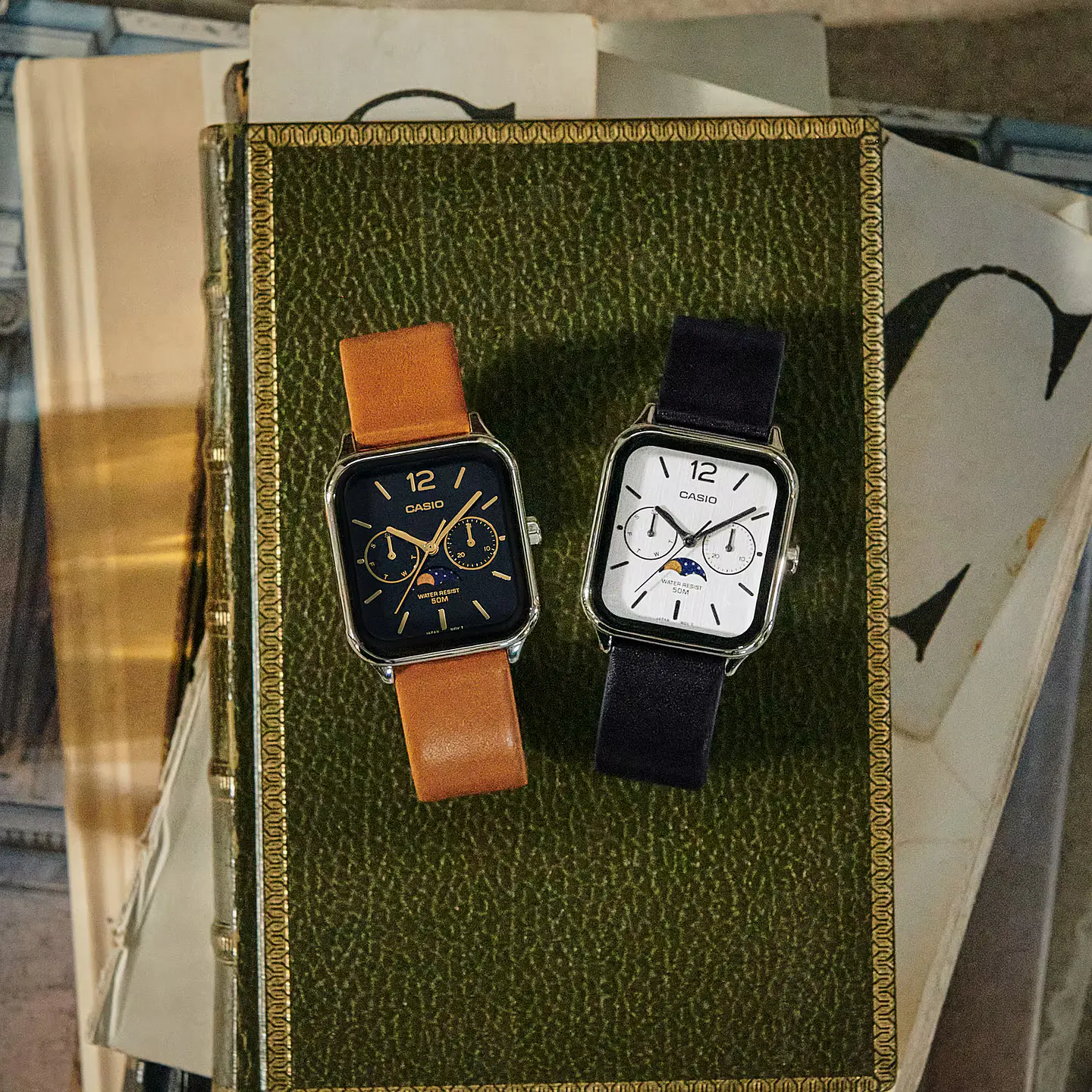 Moon Phase MTP-M305L-1AVER 3