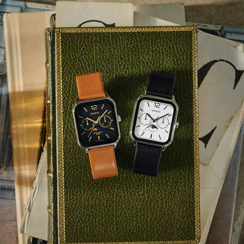 Moon Phase MTP-M305L-1AVER 3