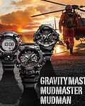 Black And Emergency Color Series Gravitymaster GR-B300EC-1AER