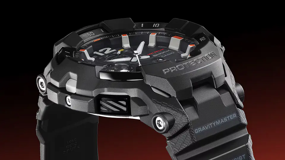Black And Emergency Color Series Gravitymaster GR-B300EC-1AER 10