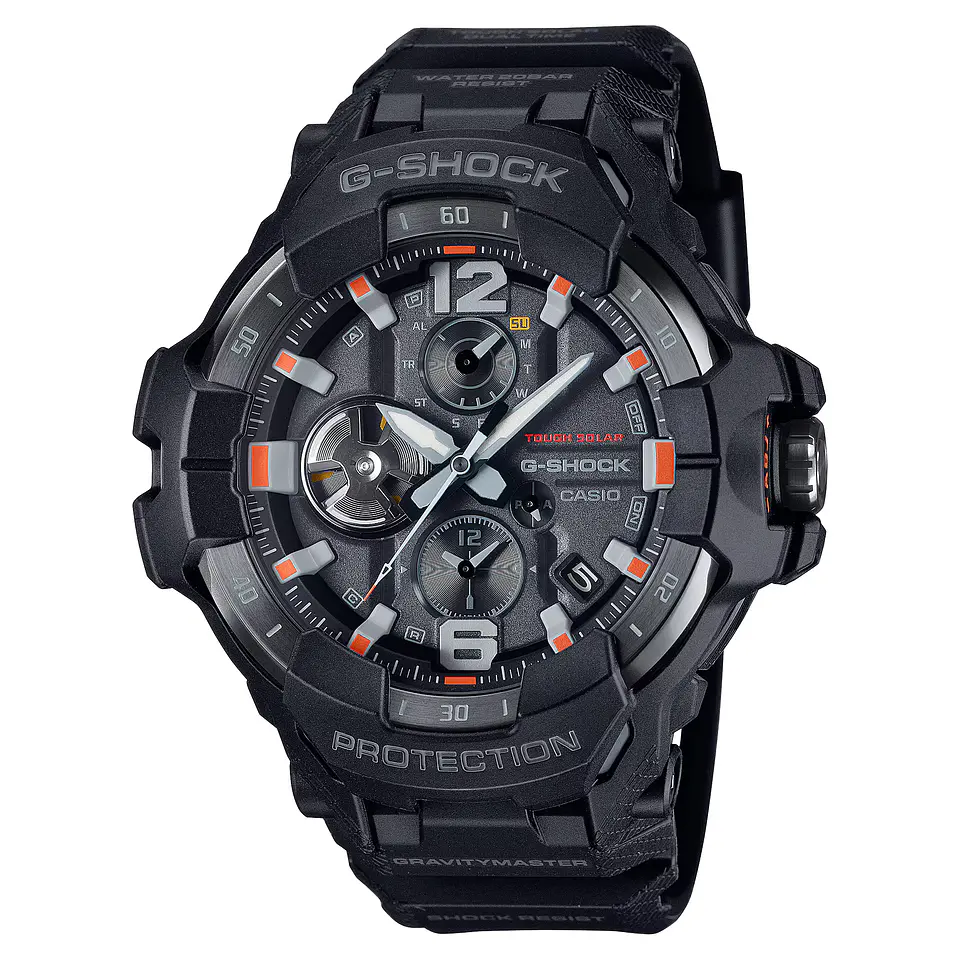 Black And Emergency Color Series Gravitymaster GR-B300EC-1AER 1