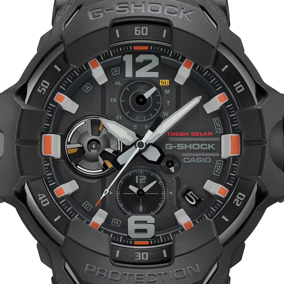 Black And Emergency Color Series Gravitymaster GR-B300EC-1AER 4