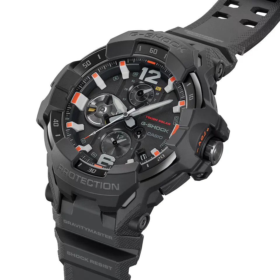 Black And Emergency Color Series Gravitymaster GR-B300EC-1AER 5
