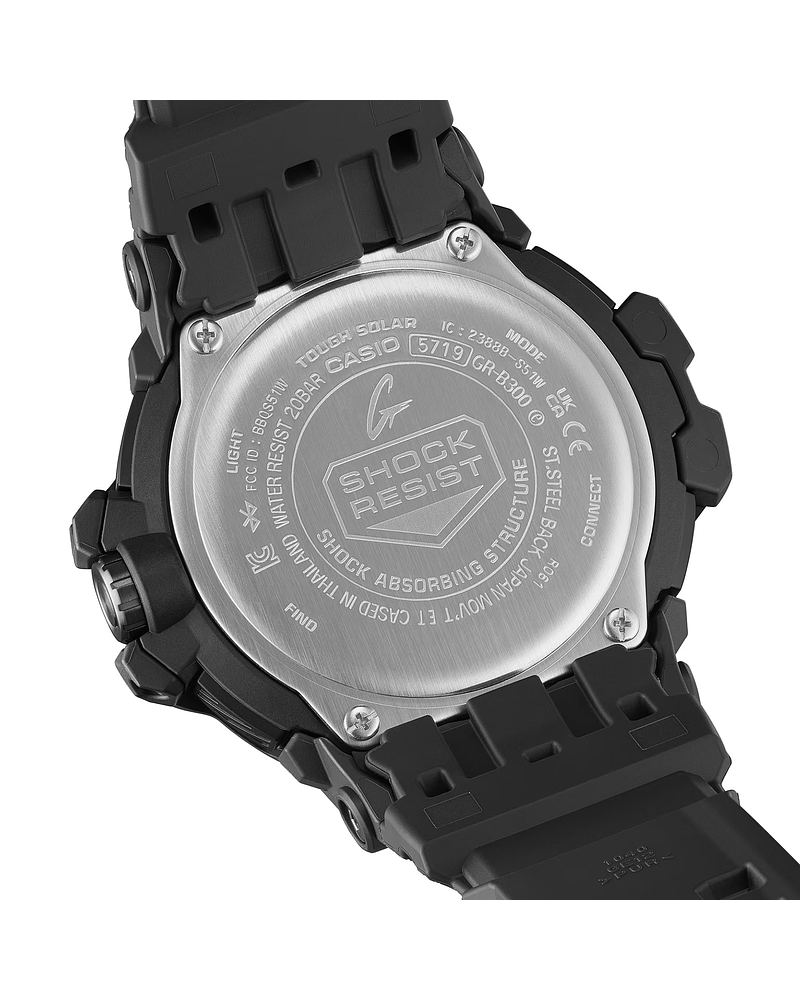 Black And Emergency Color Series Gravitymaster GR-B300EC-1AER