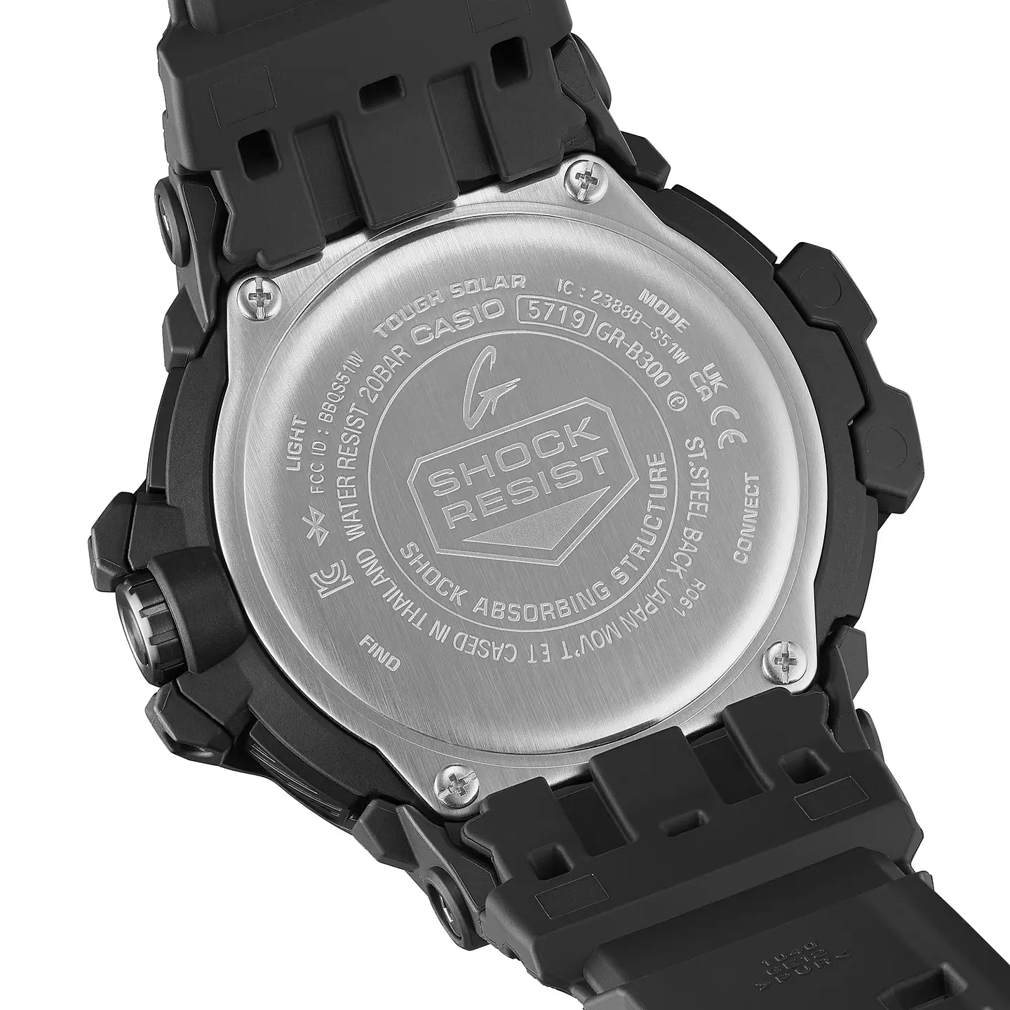 Black And Emergency Color Series Gravitymaster GR-B300EC-1AER 6