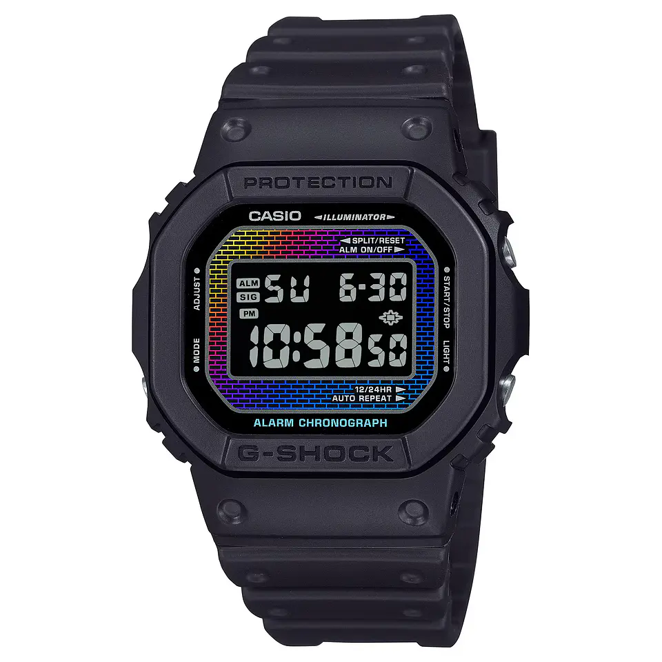 Rainbow Brick Wall Series DW-5600RW-1ER 1