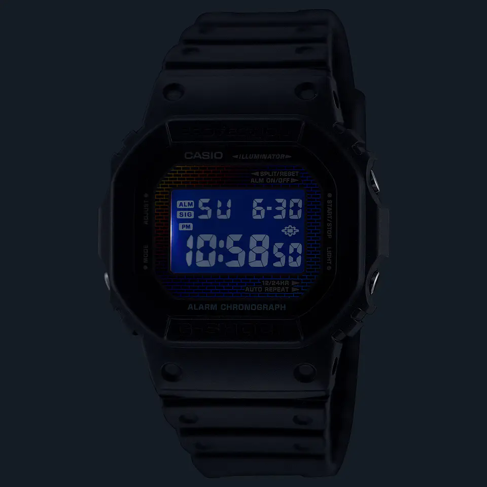 Rainbow Brick Wall Series DW-5600RW-1ER 2