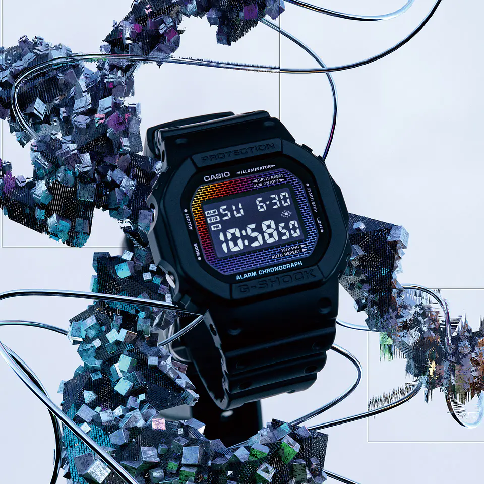 Rainbow Brick Wall Series DW-5600RW-1ER 4