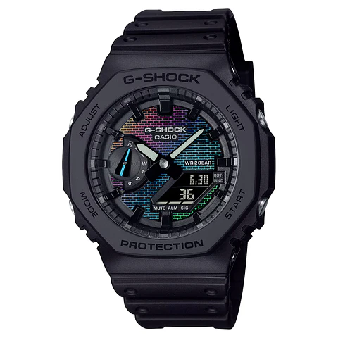 Rainbow Brick Wall Series GA-2100RW-1AER