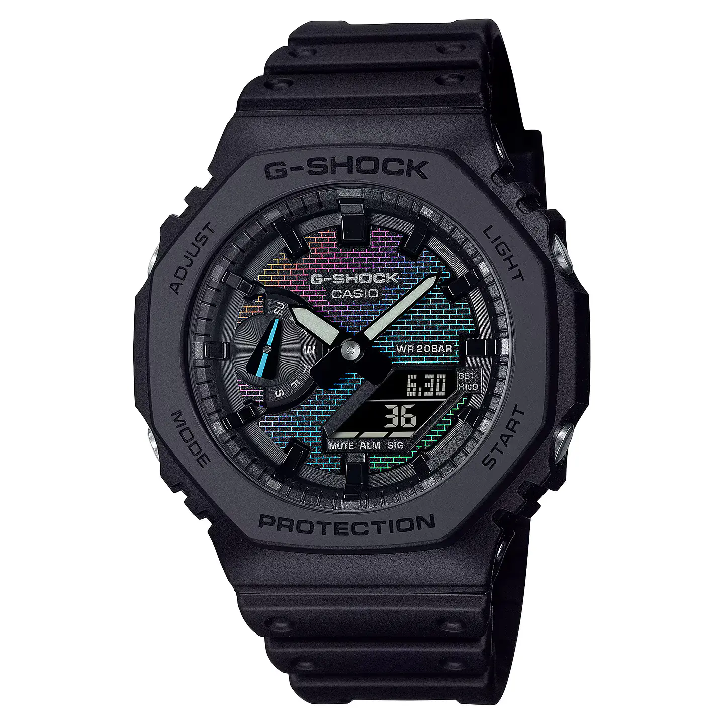 Rainbow Brick Wall Series GA-2100RW-1AER 1