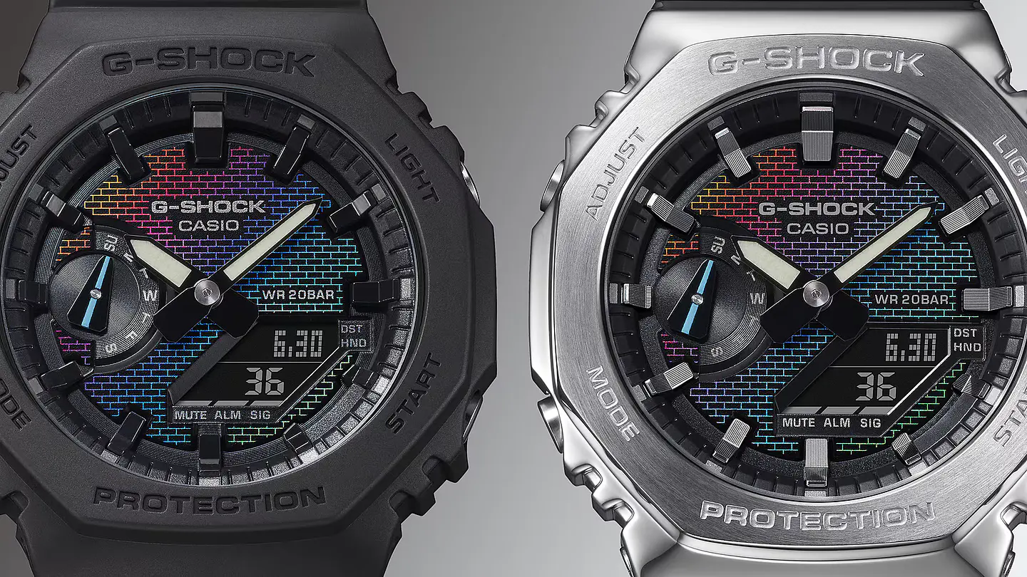 Rainbow Brick Wall Series GA-2100RW-1AER 5