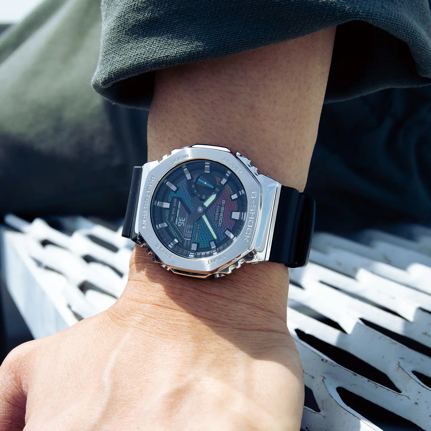 Rainbow Brick Wall Series Metal GM-2100RW-1AER 2