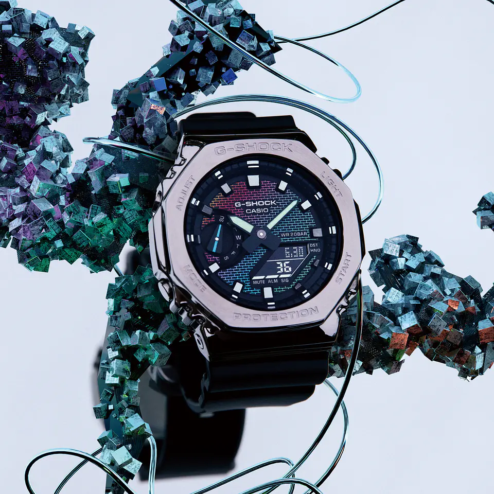 Rainbow Brick Wall Series Metal GM-2100RW-1AER 3