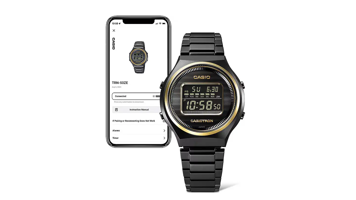 50TH Anniversary Limited Edition CASIOTRON TRN-50ZE-1AER 10