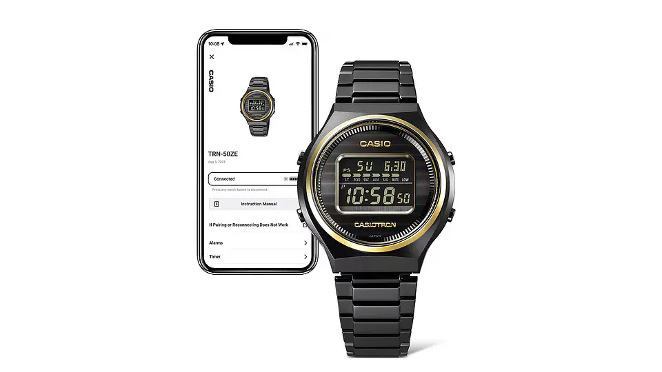 50TH Anniversary Limited Edition CASIOTRON TRN-50ZE-1AER 10
