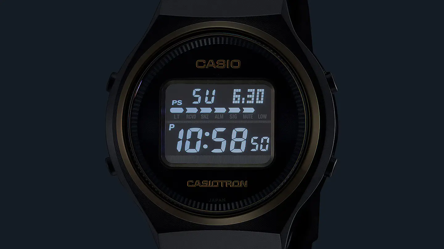 50TH Anniversary Limited Edition CASIOTRON TRN-50ZE-1AER 11