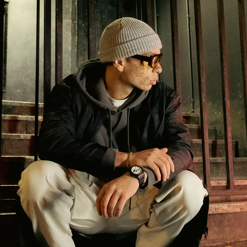 Black And Brilliant White Series GA-2100WD-1AER 4