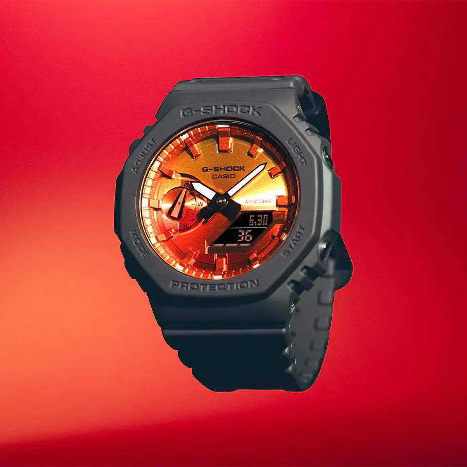 The Flame Inside Series GA-2100FL-8AER 8